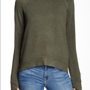 Fashionable AND comfortable fleece sweatshirt!